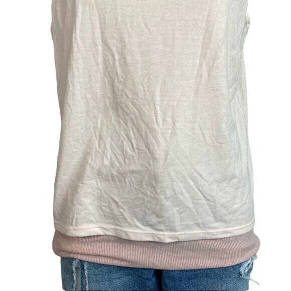 Tangerine Layered Tank Mauve Light Pink Tank Top Size S - Picture 3 of 10
